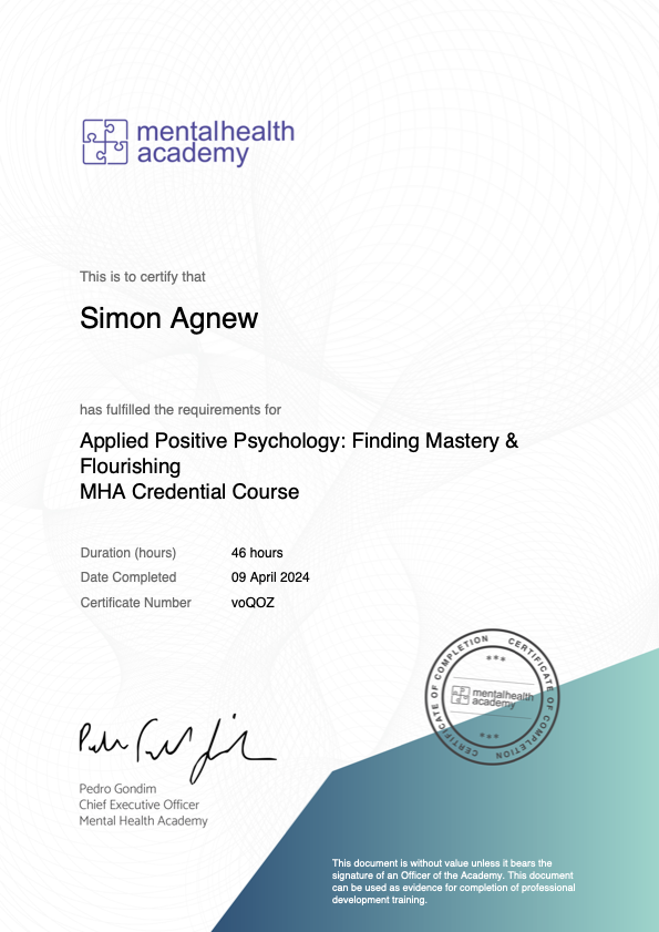 Applied Positive Psychology